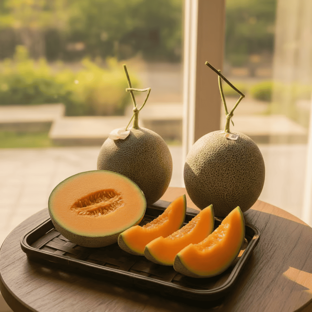 Dưa lưới Bình Thuận nổi tiếng với độ giòn ngọt